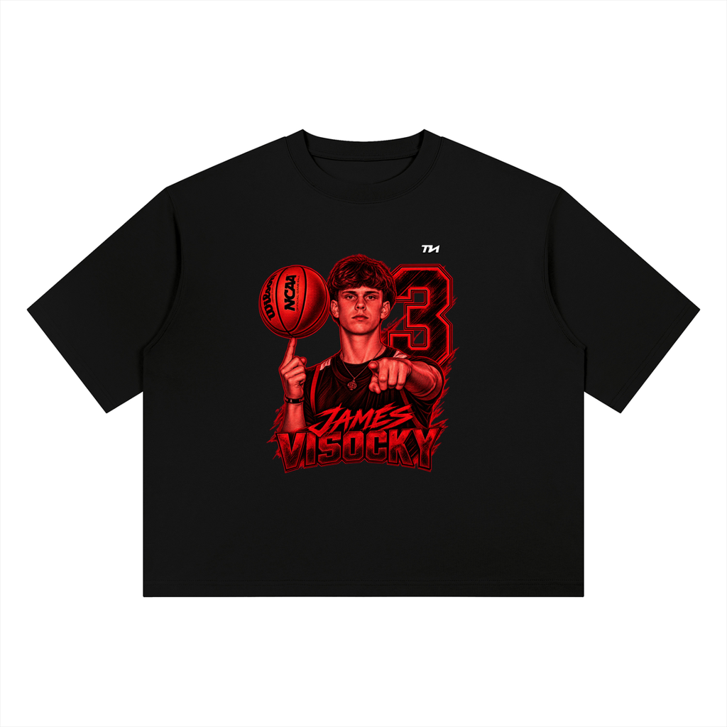 James Visocky Heavyweight Boxy T-Shirt