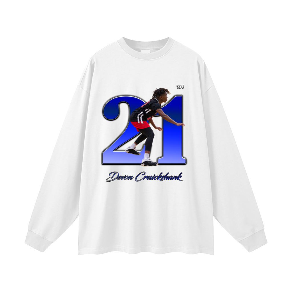 Devon Cruickshank Oversized Long Sleeve T-Shirt