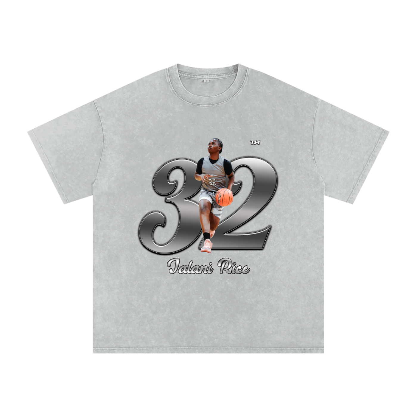Jalani rice Washed Oversized T-Shirt