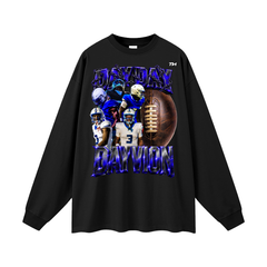 DAYVION Oversized Long Sleeve T-Shirt