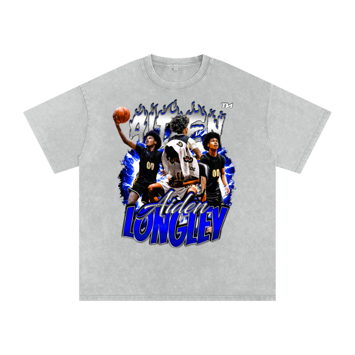 Aiden Longley Washed Oversized T-Shirt