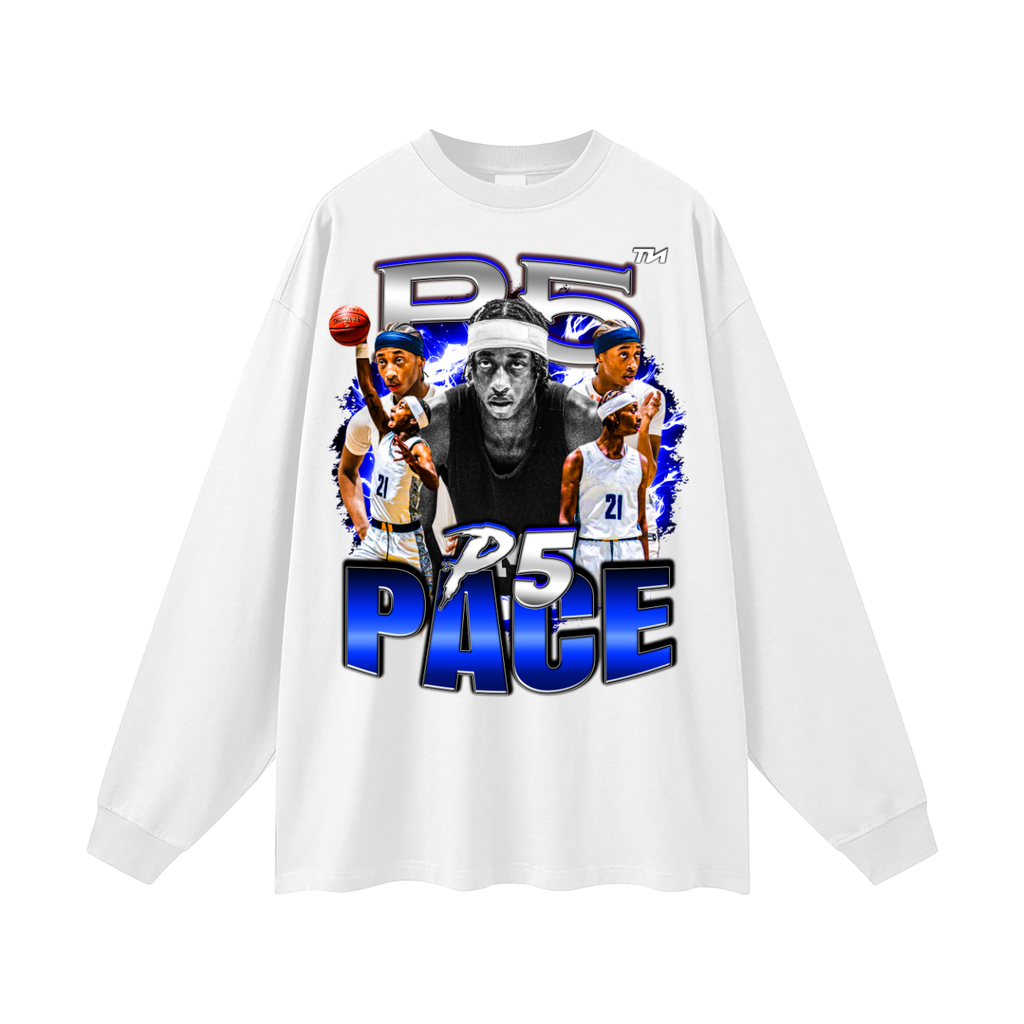 Pace Oversized Long Sleeve T-Shirt