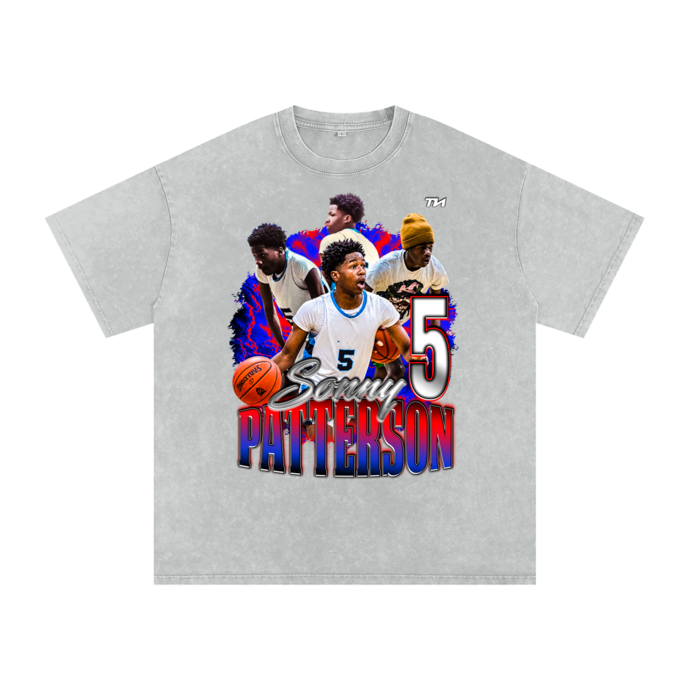 Sonny Patterson Washed Oversized T-Shirt