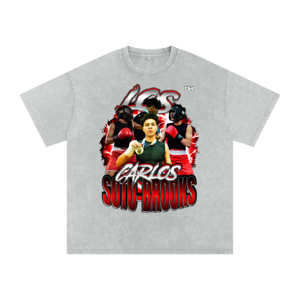 Carlos Soto-brooks Washed Oversized T-Shirt