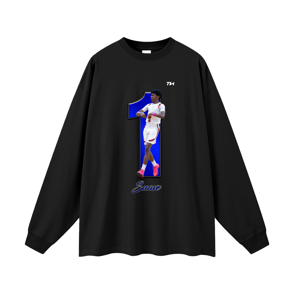 Suave Oversized Long Sleeve T-Shirt