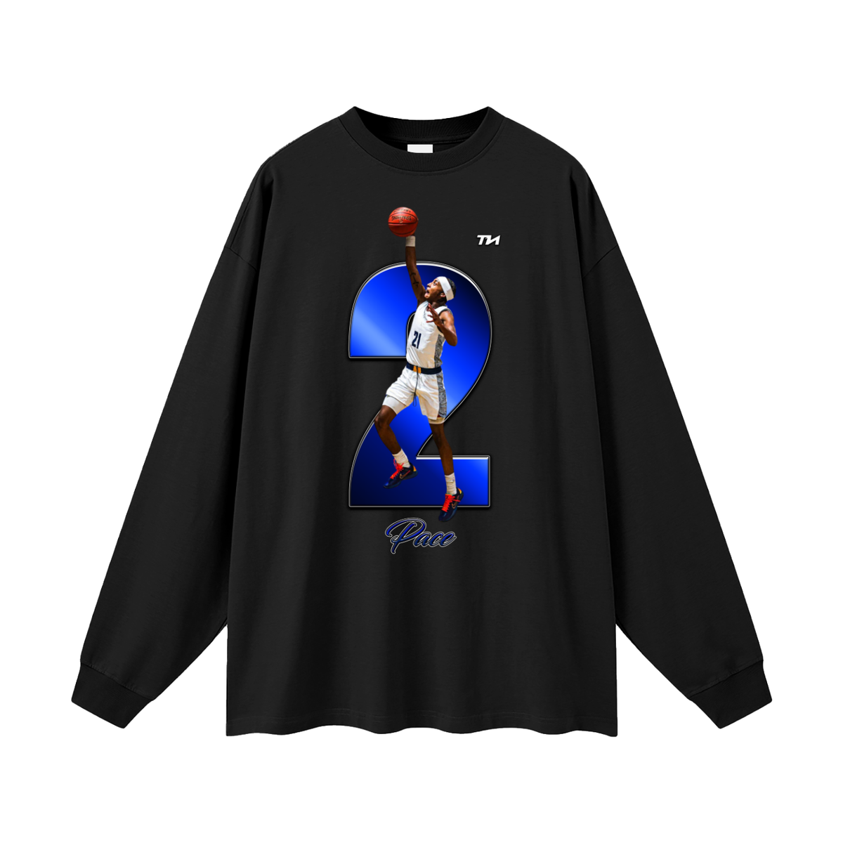 Pace Oversized Long Sleeve T-Shirt