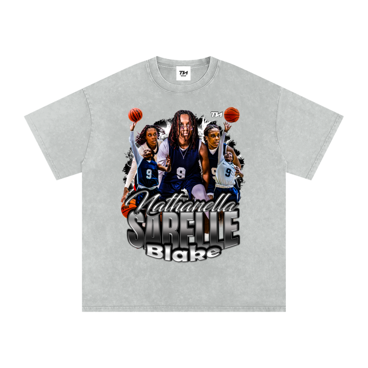 Nathanella-Sabelle Blake Washed Oversized T-Shirt