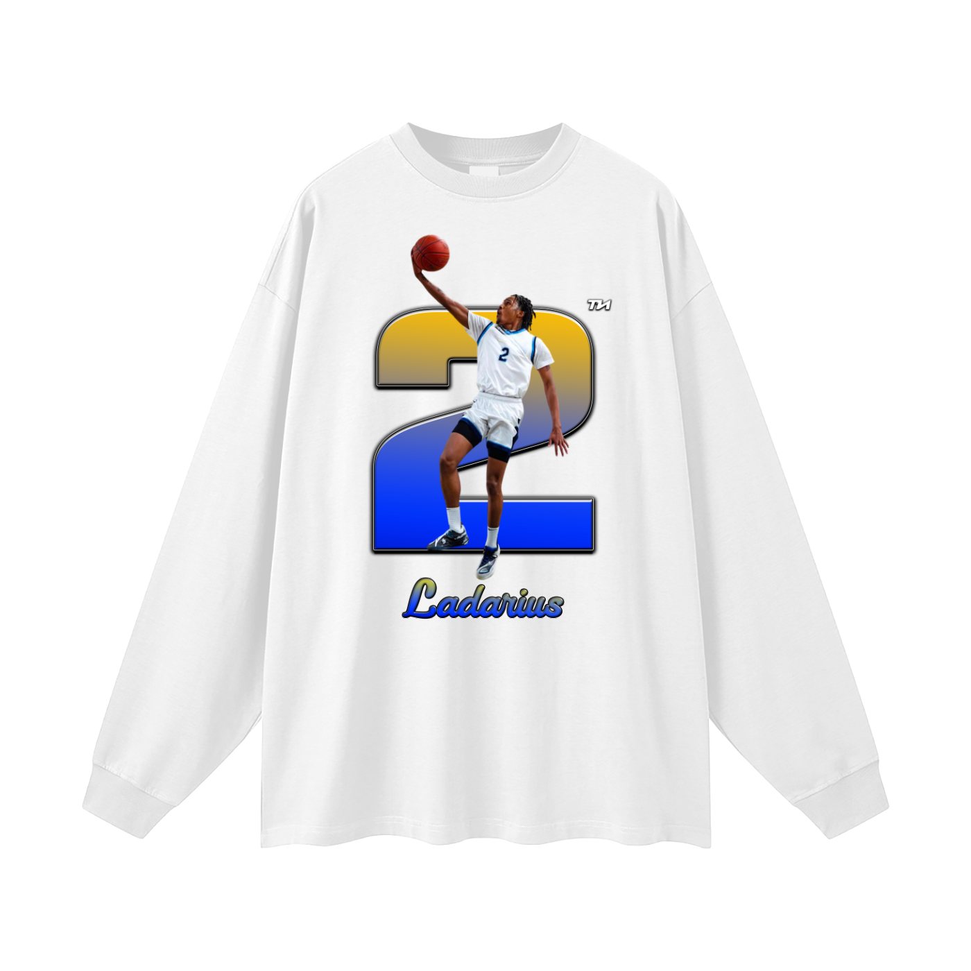 Ladarius Oversized Long Sleeve T-Shirt