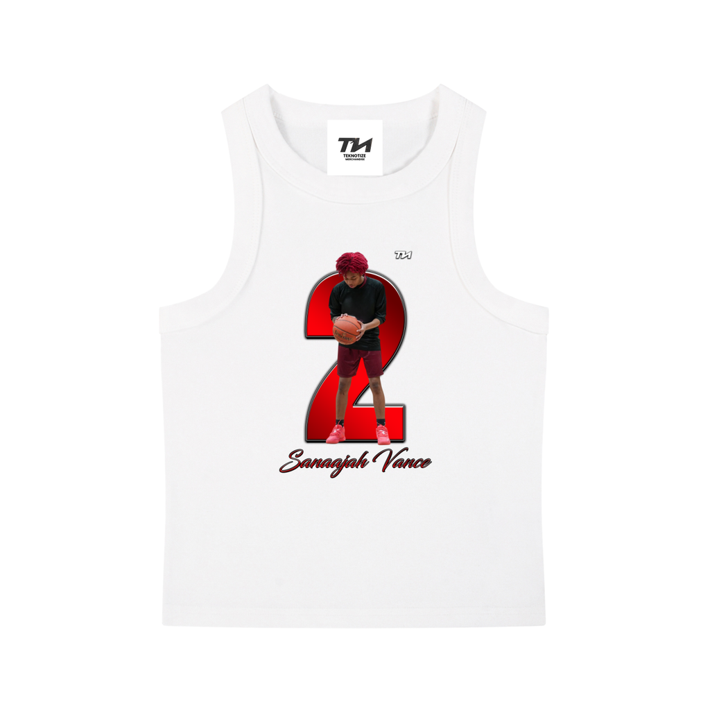 Sanaajah Vance Washed Tank Top