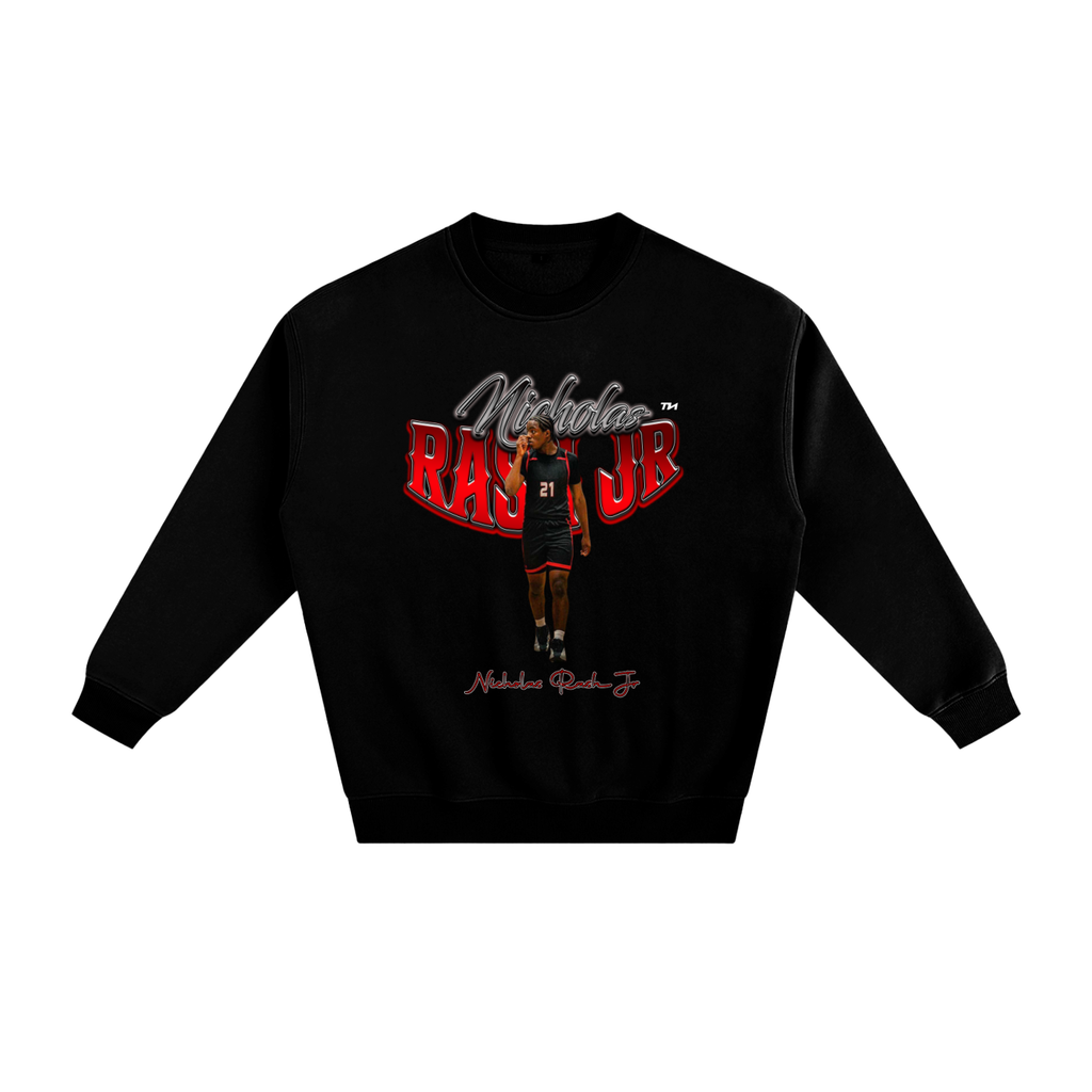Nicholas Rash Jr  Fleeced Sweatshirt