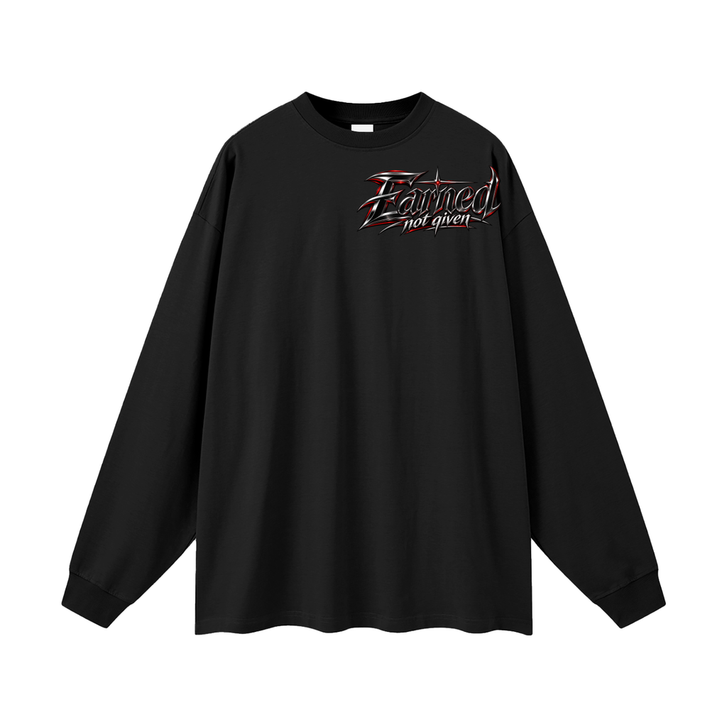 Suave Oversized Long Sleeve T-Shirt