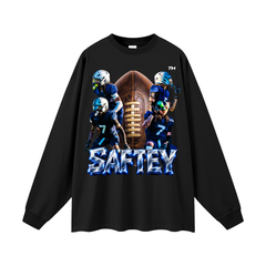 Saftey Oversized Long Sleeve T-Shirt