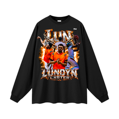 Lundyn Laster Oversized Long Sleeve T-Shirt