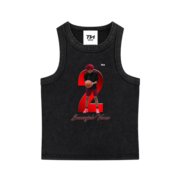 Sanaajah Vance Washed Tank Top