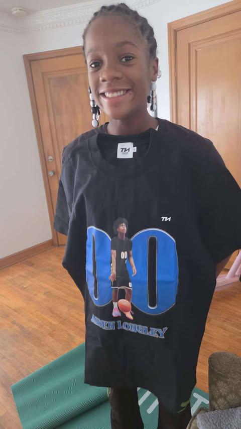 Fan showing off their athlete drop